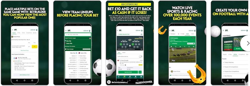 Paddy Power mobile app